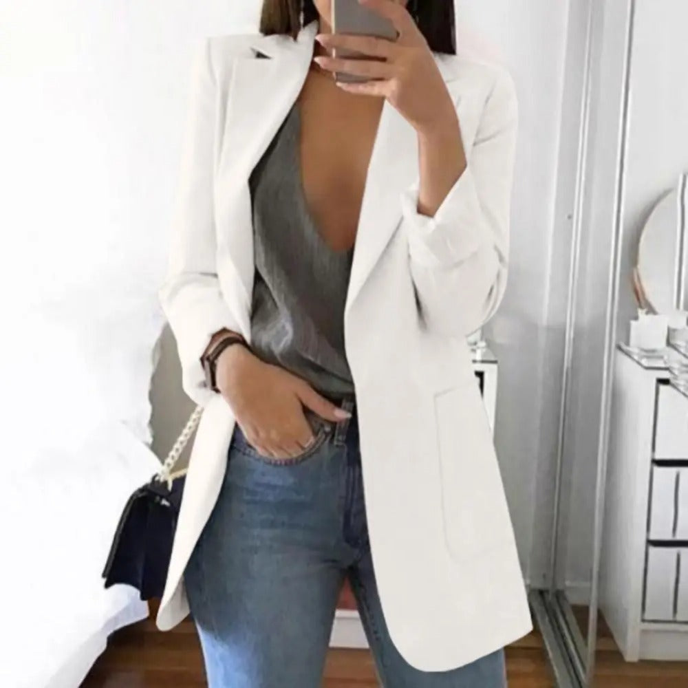 Elegante damesblazer met tijdloze klasse voor elke gelegenheid