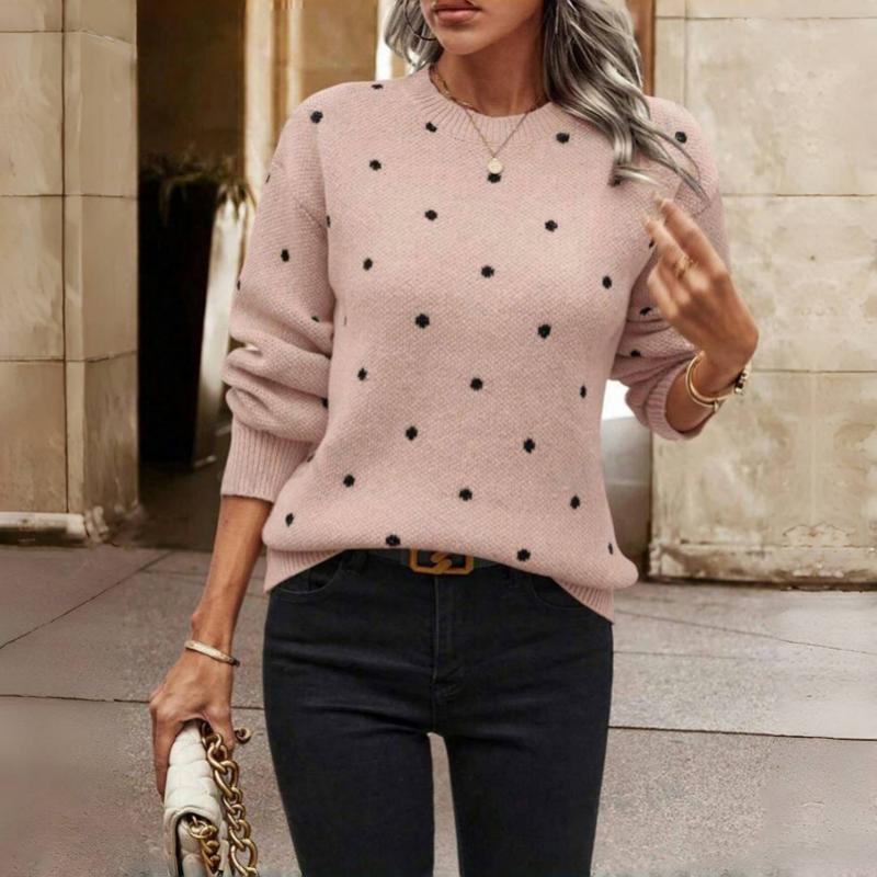 Elegante gebreide damestrui met V-hals – Zachte en stijlvolle pullover