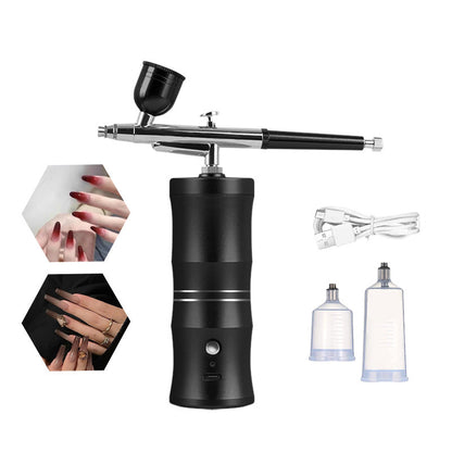 Elektrische airbrushset met compressor
