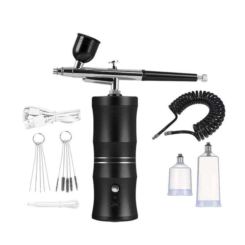 Elektrische airbrushset met compressor