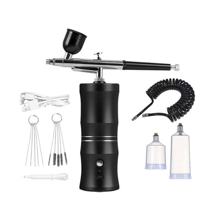 Elektrische airbrushset met compressor