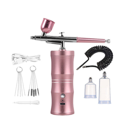 Elektrische airbrushset met compressor