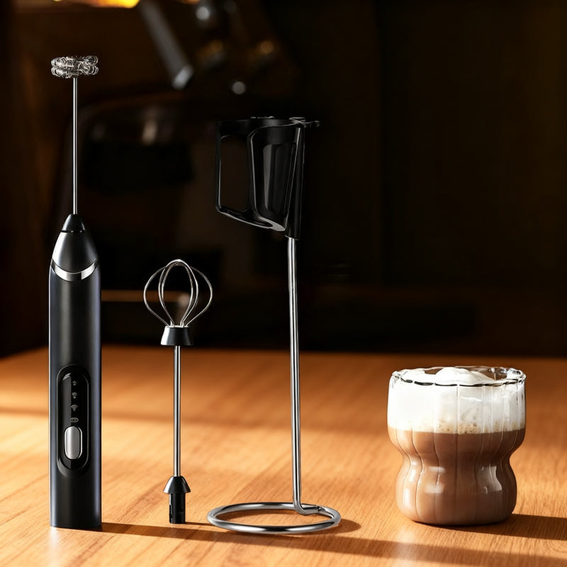 Elektrische melkopschuimer en accessoires