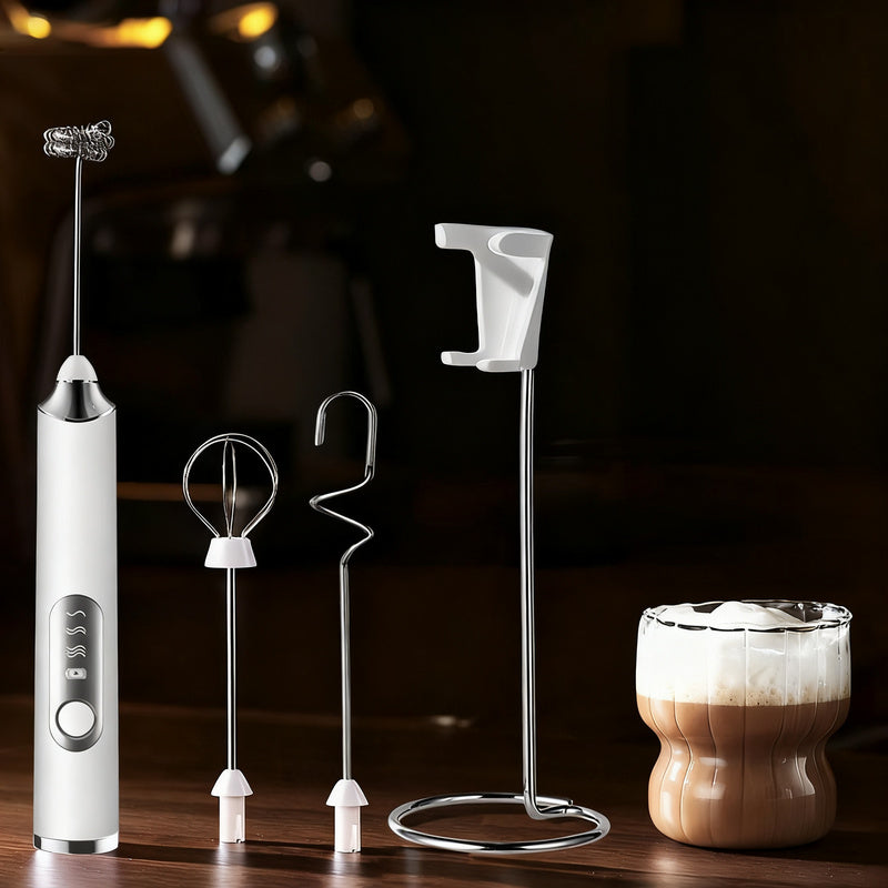 Elektrische melkopschuimer en accessoires