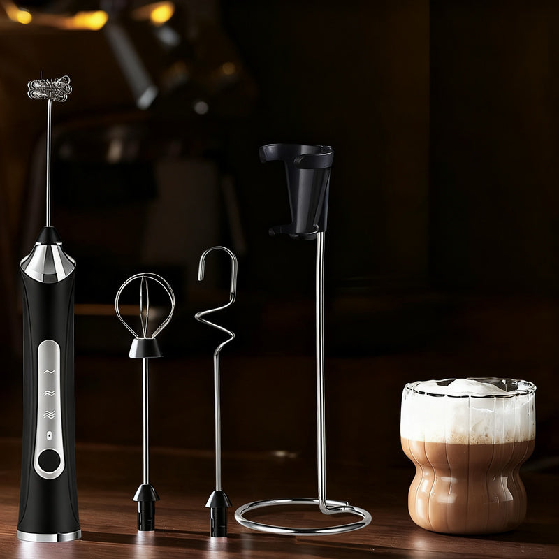 Elektrische melkopschuimer en accessoires