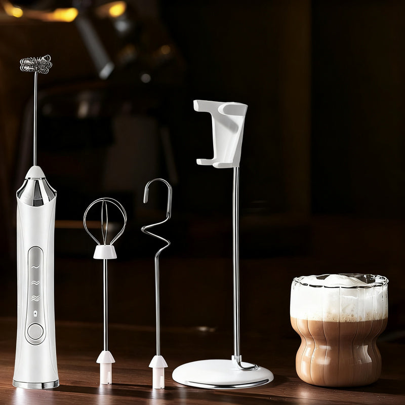 Elektrische melkopschuimer en accessoires