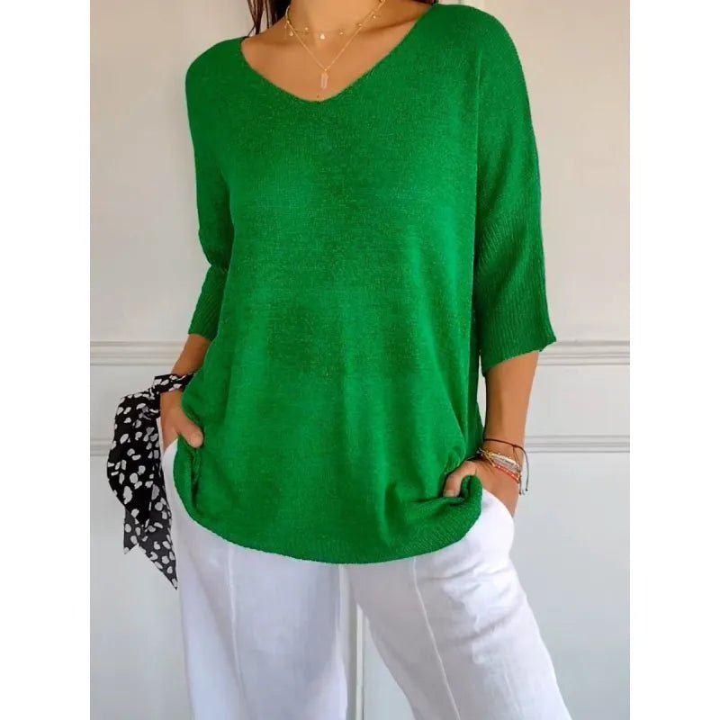 Image of Eline | Dames Losvallende Pullover Top
