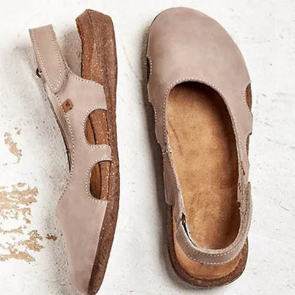 Image of Ella | Dames Slingback Sandalen met Gesloten Teen