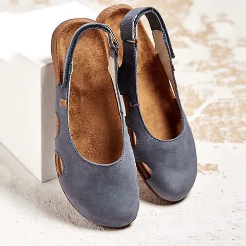 Image of Ella | Dames Slingback Sandalen met Gesloten Teen