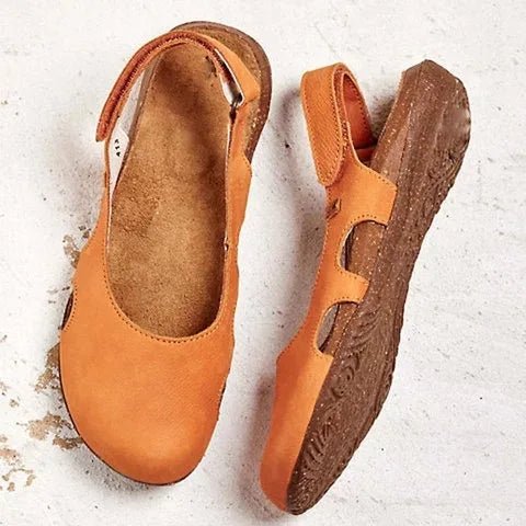 Image of Ella | Dames Slingback Sandalen met Gesloten Teen