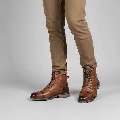 Enkellaarzen in vintagestijl - Jeremy