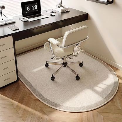 Ergonomische bureaustoelmat van tapijt