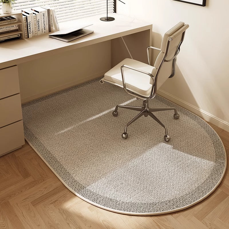 Ergonomische bureaustoelmat van tapijt