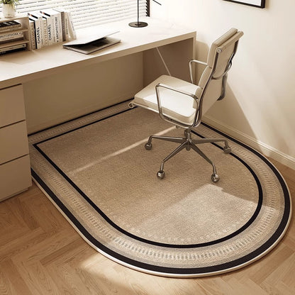 Ergonomische bureaustoelmat van tapijt