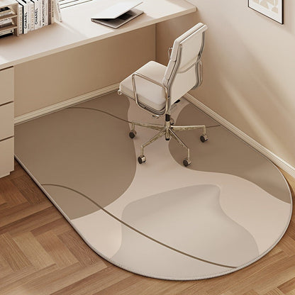Ergonomische bureaustoelmat van tapijt