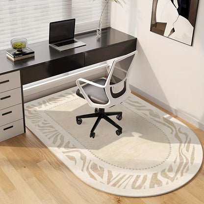 Ergonomische bureaustoelmat van tapijt