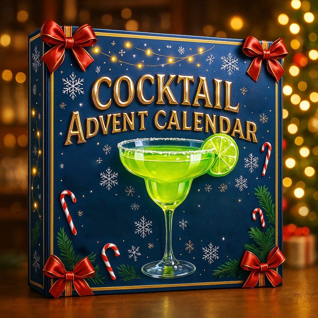 Feestelijke cocktailadventskalender – aftellen met een drankje