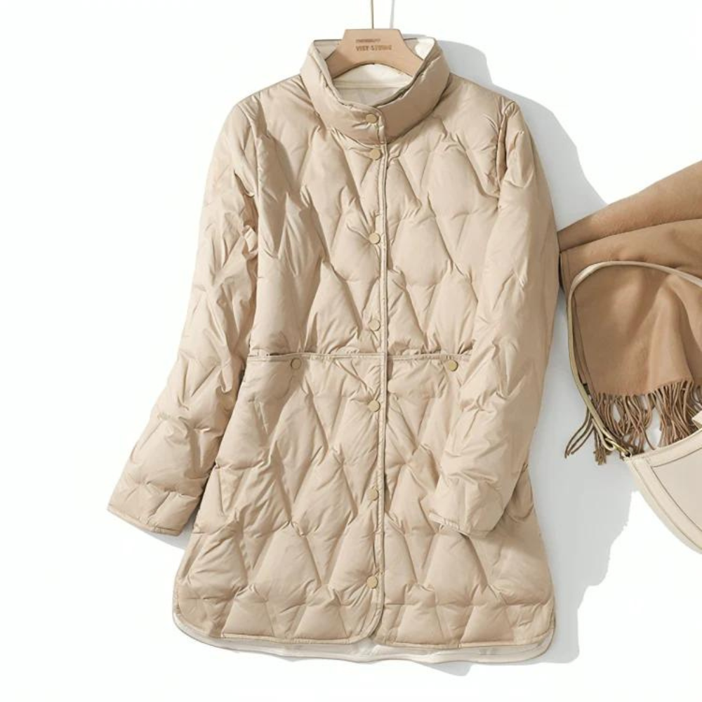 Fleece vest voor dames met lange mouwen