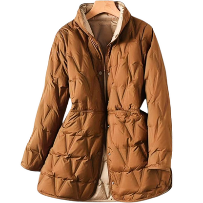 Fleece vest voor dames met lange mouwen