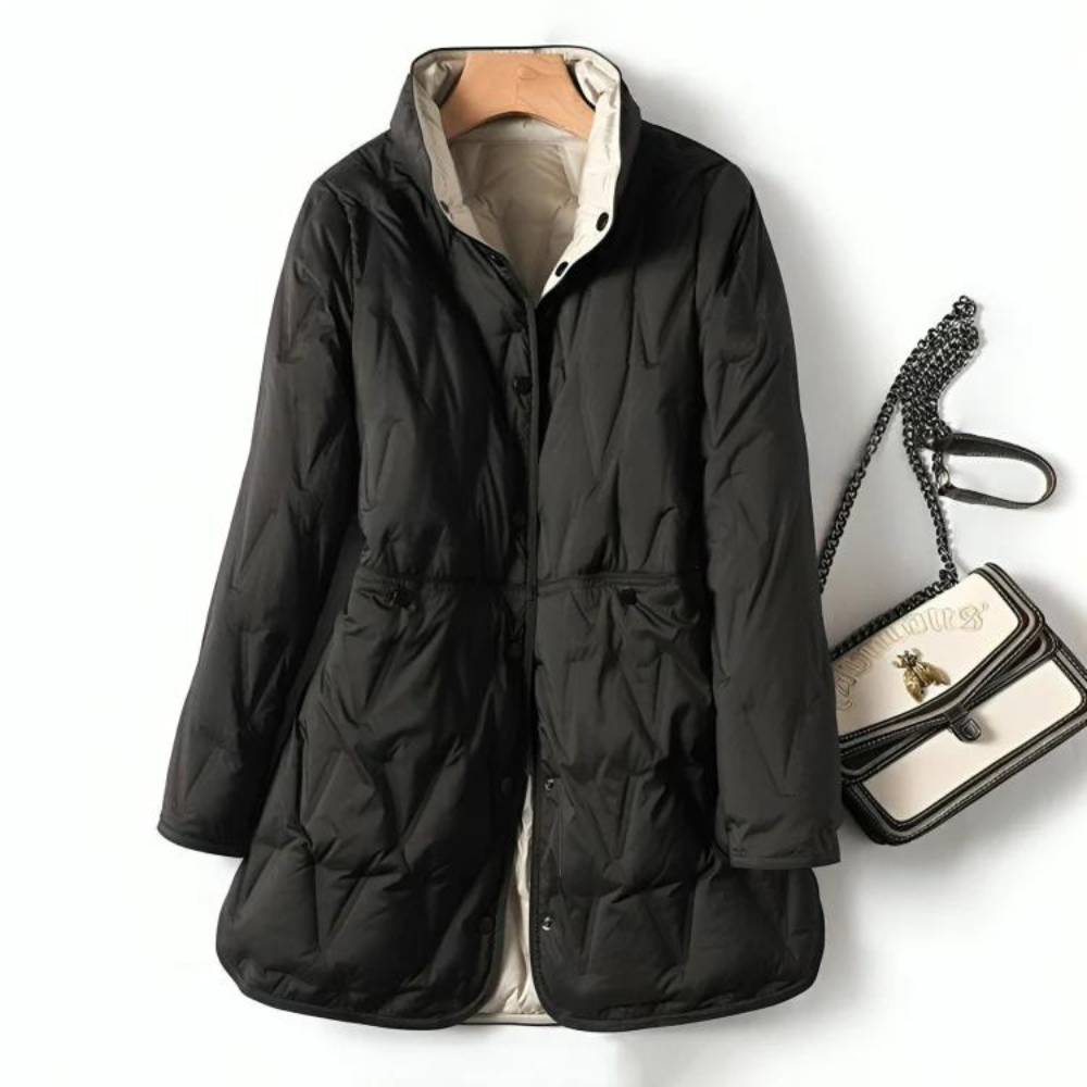 Fleece vest voor dames met lange mouwen