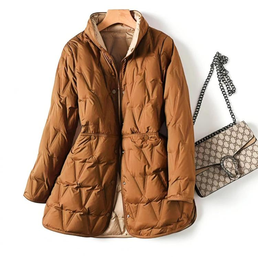 Fleece vest voor dames met lange mouwen
