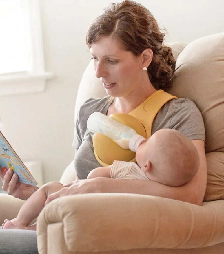 Handsfree babyfleshouder