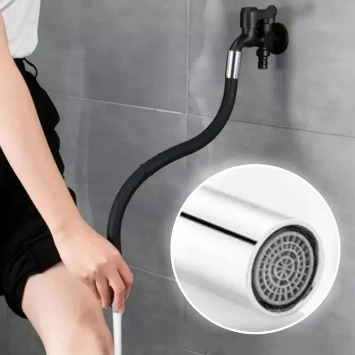 Flexibele kraanverlenger – 50 cm, 360° draaibaar en waterbesparend