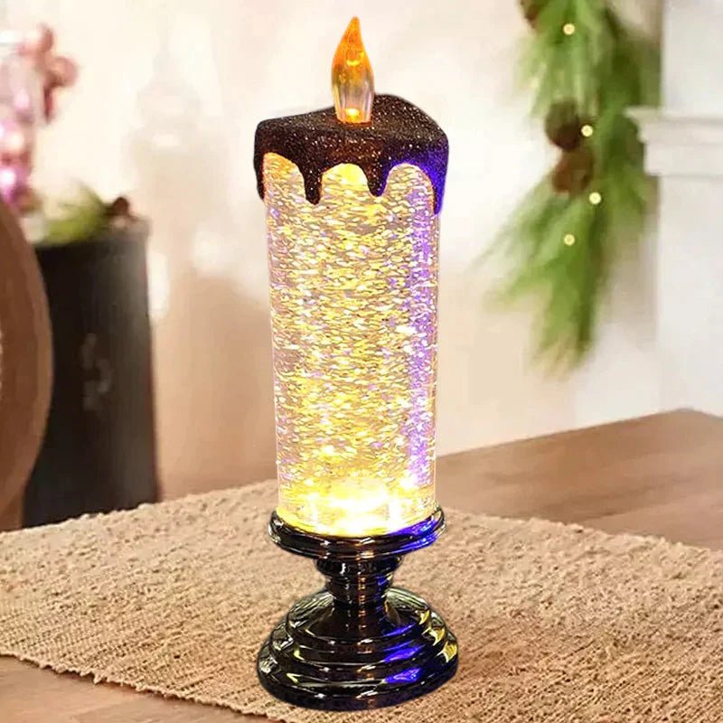 Flikkerende led-kerstkaars voor een warme feestelijke decoratie