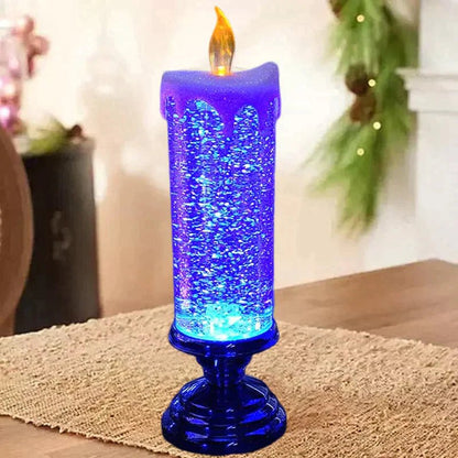 Flikkerende led-kerstkaars voor een warme feestelijke decoratie