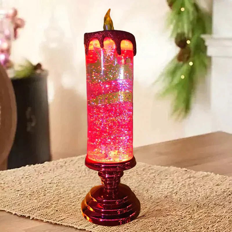 Flikkerende led-kerstkaars voor een warme feestelijke decoratie
