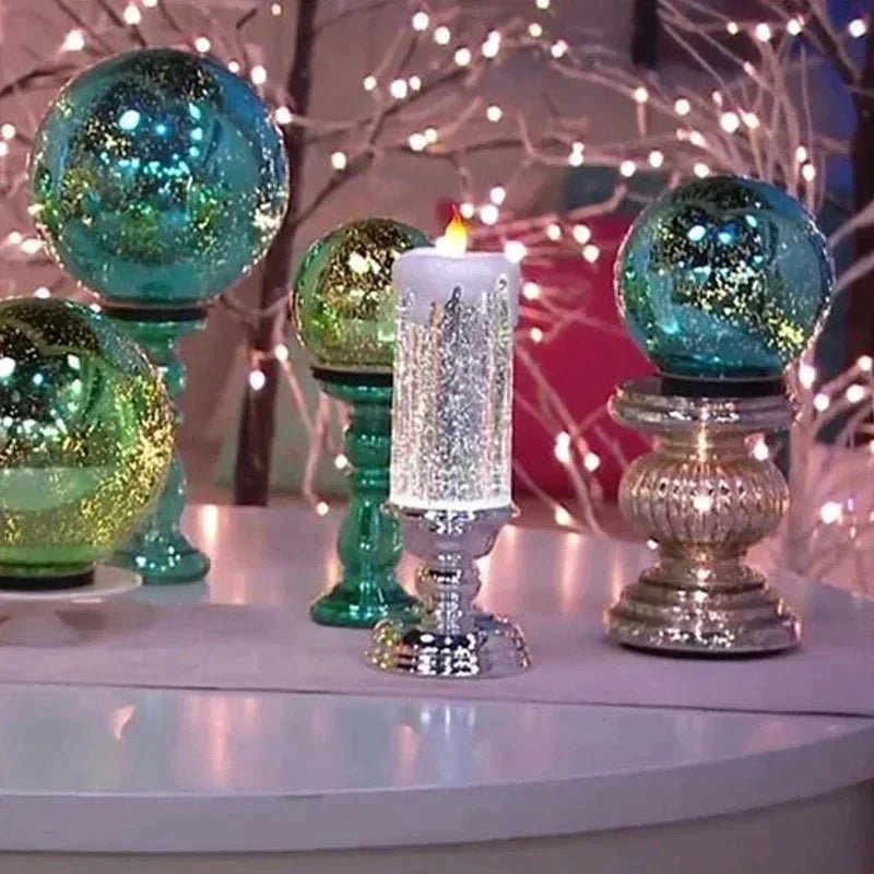 Flikkerende led-kerstkaars voor een warme feestelijke decoratie