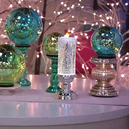 Flikkerende led-kerstkaars voor een warme feestelijke decoratie