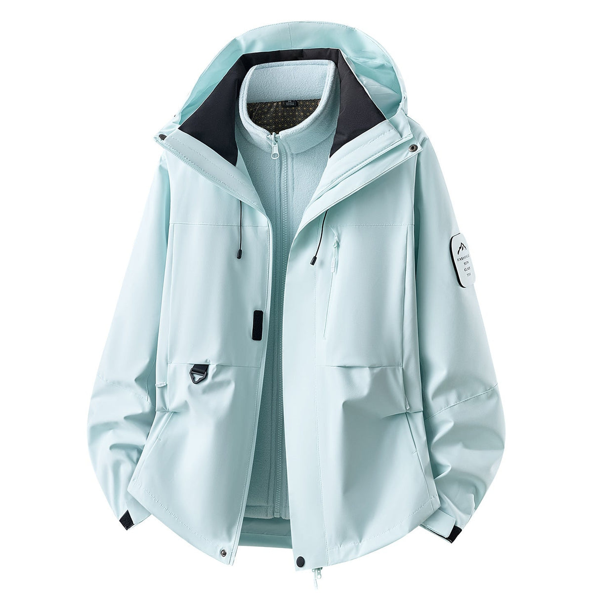 Functionele outdoorjas voor dames met zakken