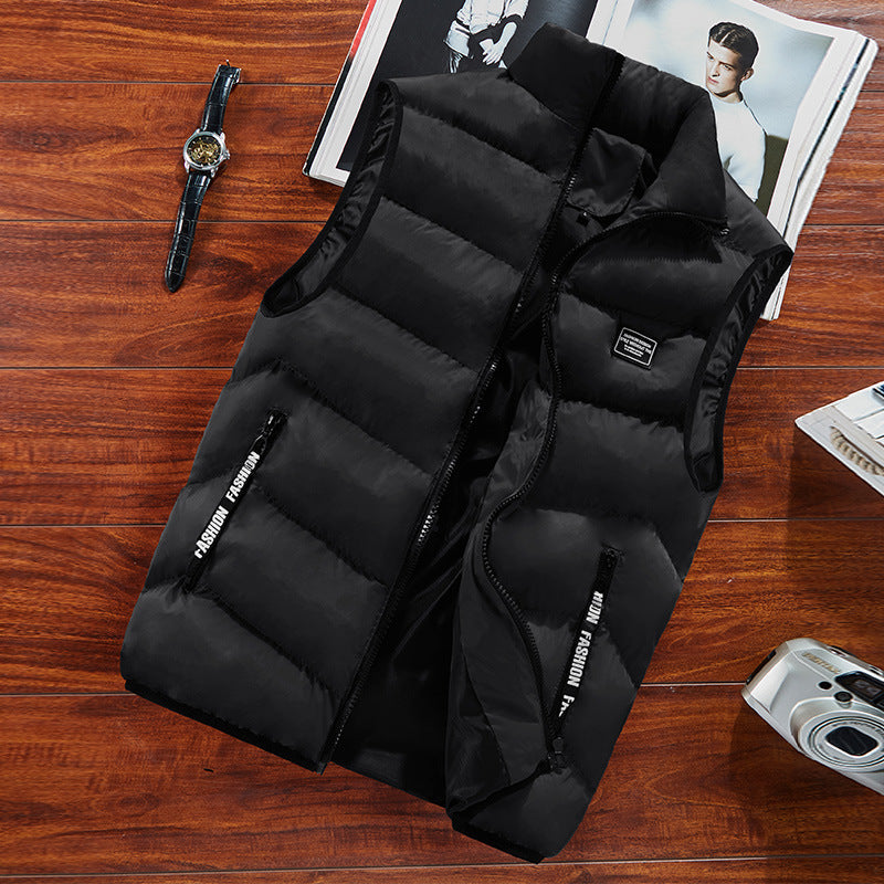 Geïsoleerde gewatteerde bodywarmer voor heren
