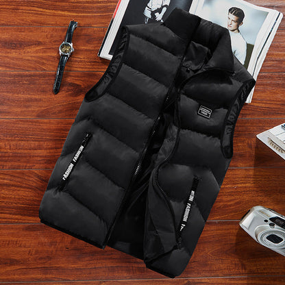 Geïsoleerde gewatteerde bodywarmer voor heren