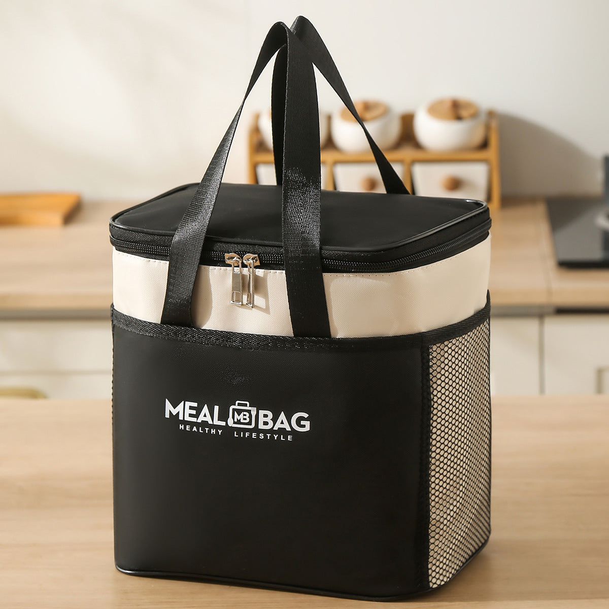 Geïsoleerde koeltas voor eten