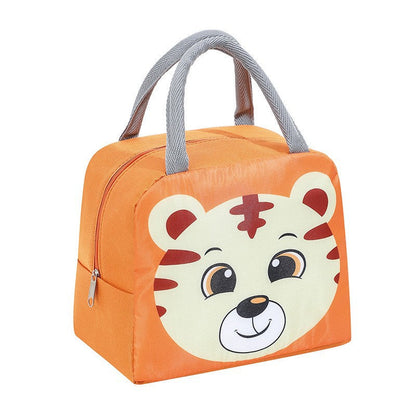Geïsoleerde lunchtas met vosmotief