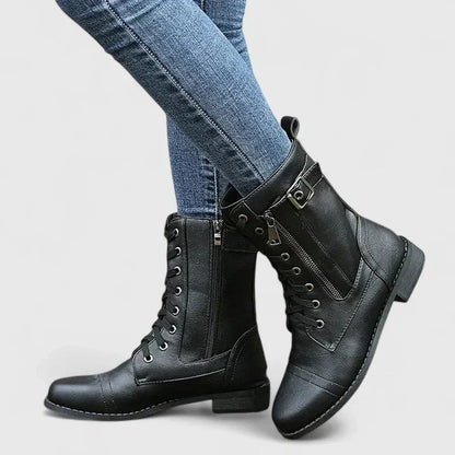 Image of Gerda | Damen Schnür-Stiefeletten