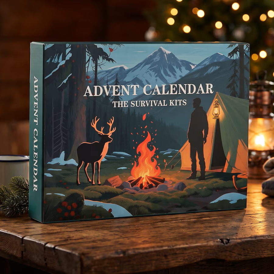 Gereedschap adventskalender – 24 dagen met outdoor- en avontuurgereedschap