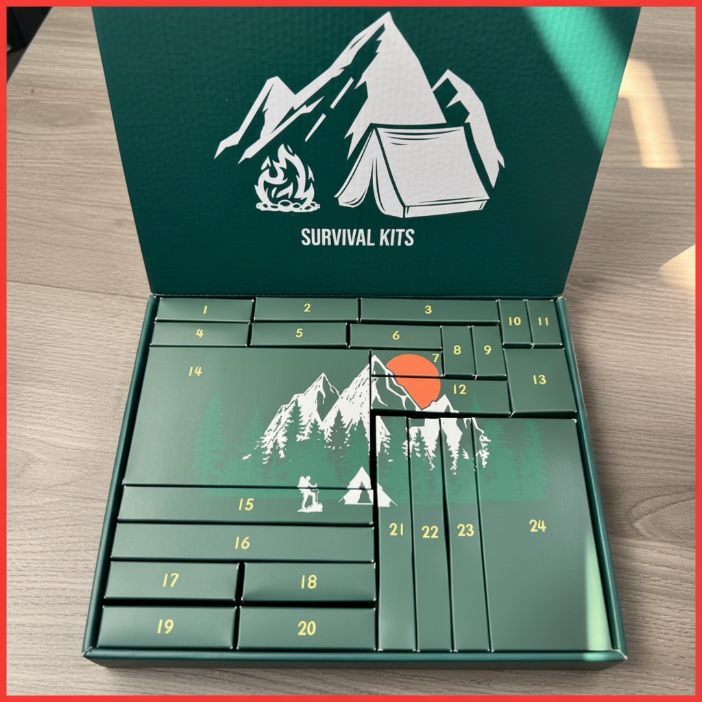 Gereedschap adventskalender – 24 dagen met outdoor- en avontuurgereedschap
