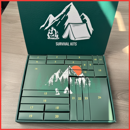Gereedschap adventskalender – 24 dagen met outdoor- en avontuurgereedschap