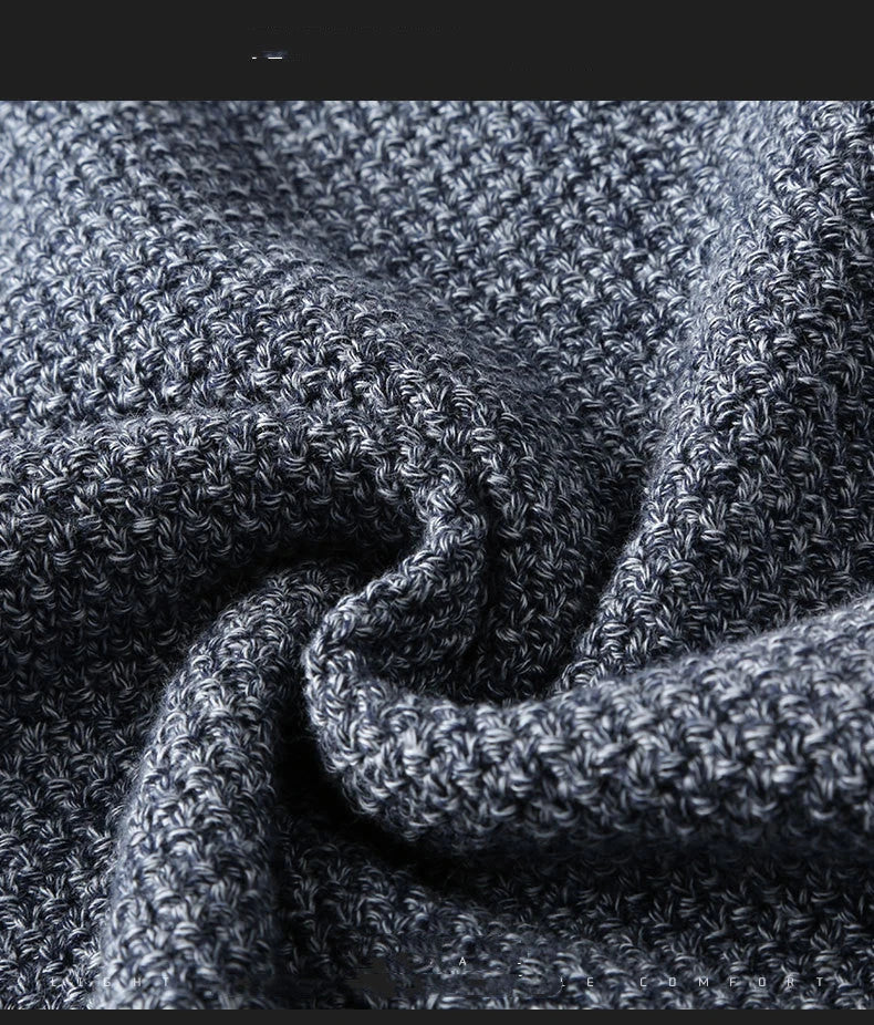 Image of Gestreept heren sweater met ronde hals