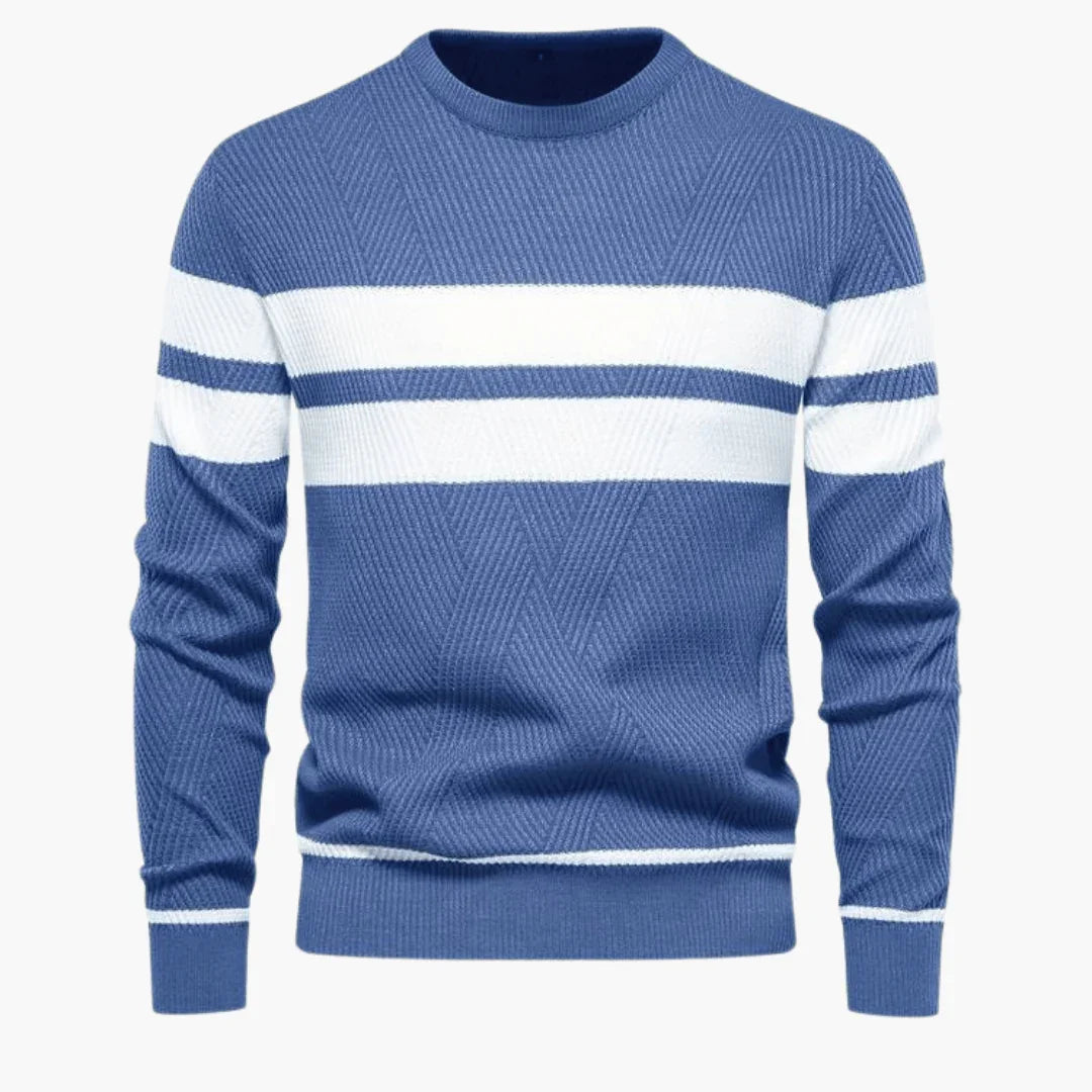 Gestreepte herentrui - Warm, comfortabel en stijlvol in de winter
