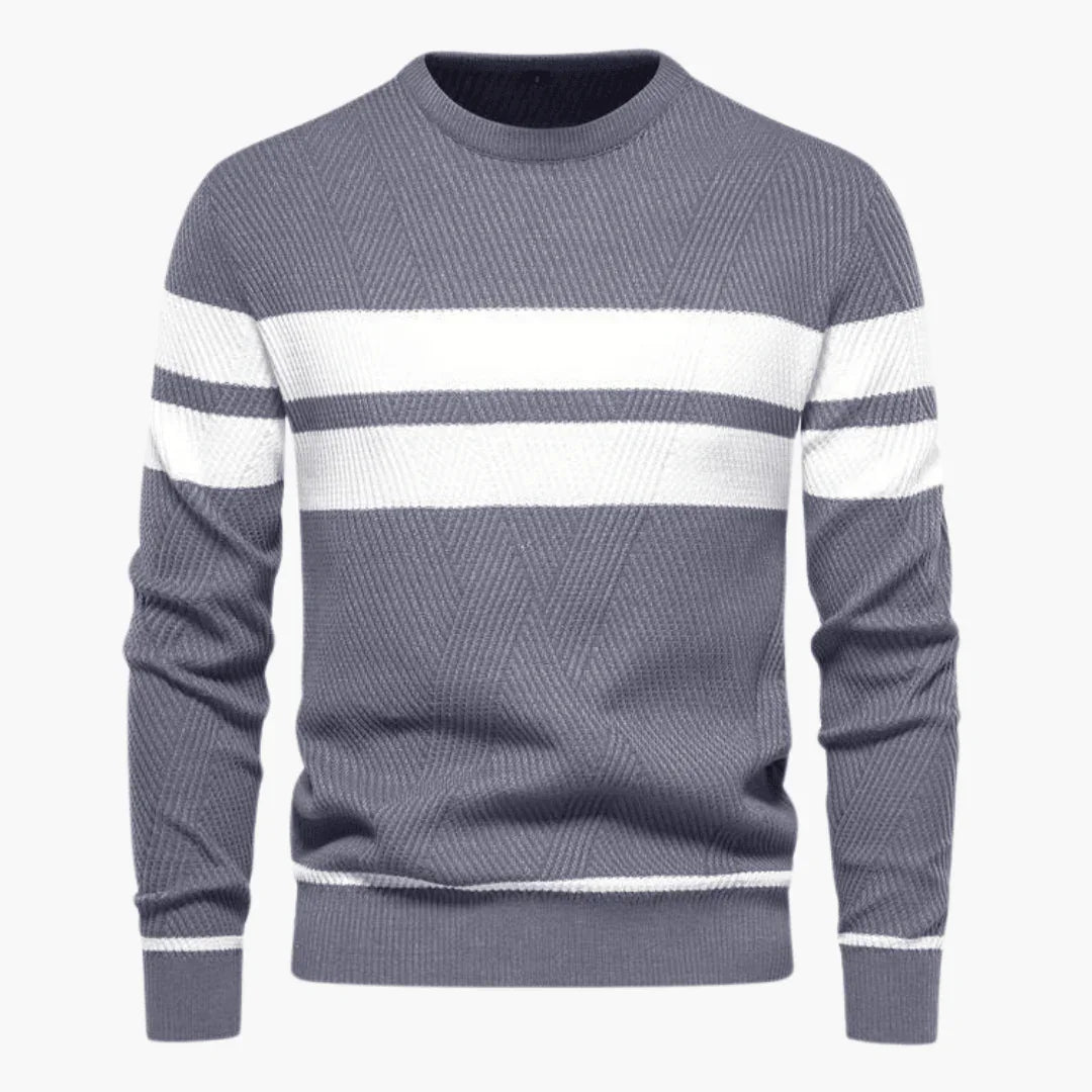 Gestreepte herentrui - Warm, comfortabel en stijlvol in de winter