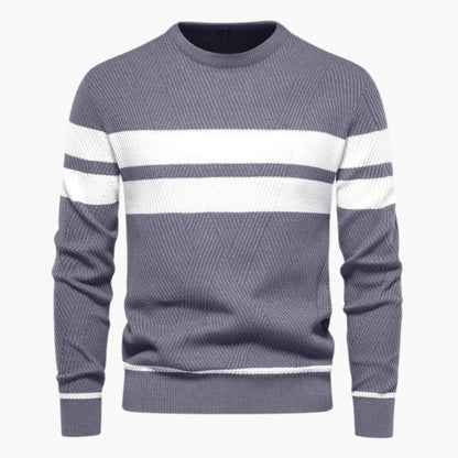Gestreepte herentrui - Warm, comfortabel en stijlvol in de winter