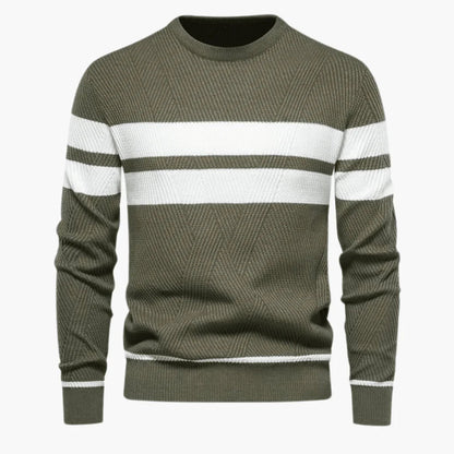 Gestreepte herentrui - Warm, comfortabel en stijlvol in de winter