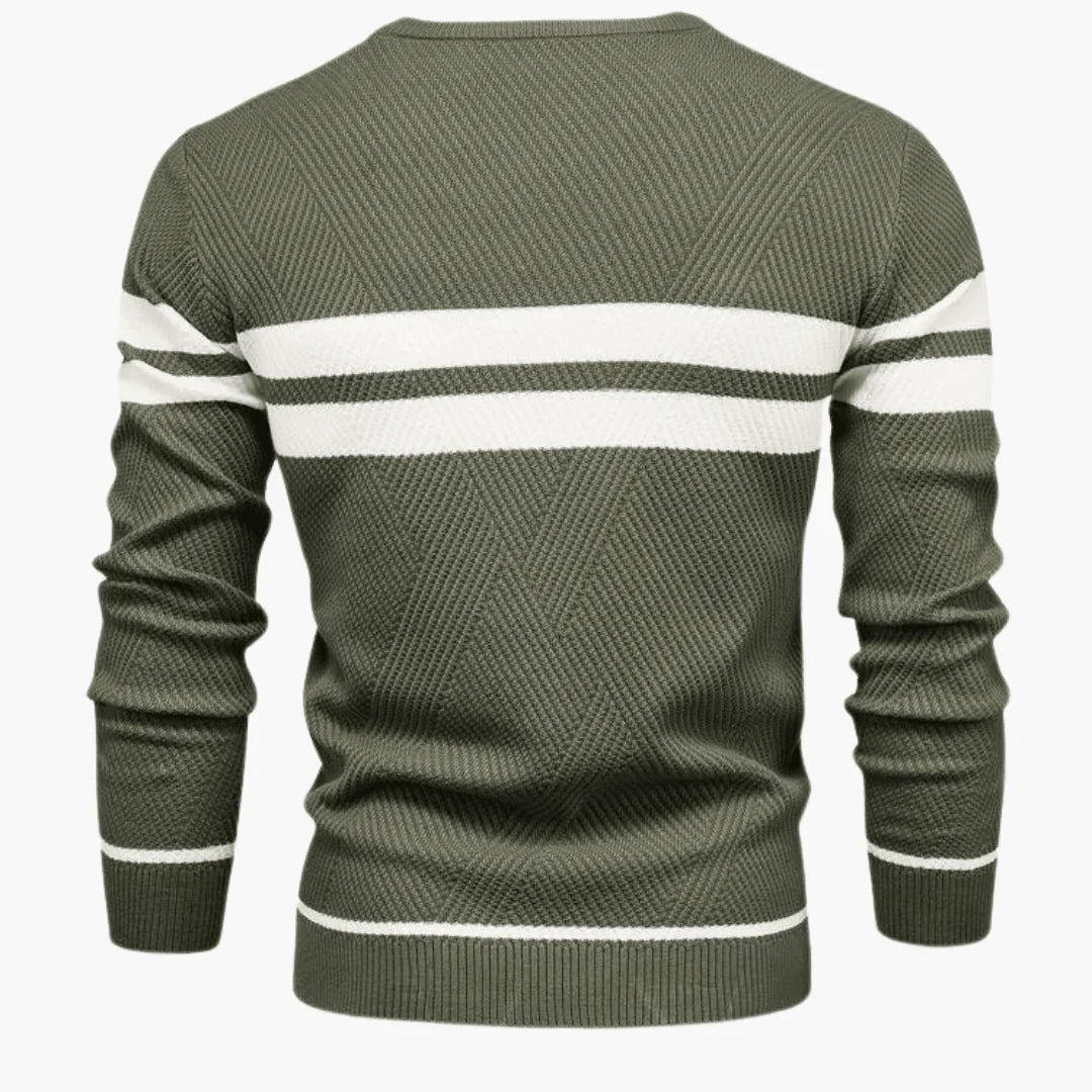 Gestreepte herentrui - Warm, comfortabel en stijlvol in de winter