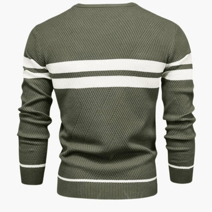 Gestreepte herentrui - Warm, comfortabel en stijlvol in de winter