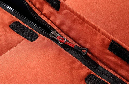 Gevoerde herenparka met capuchon