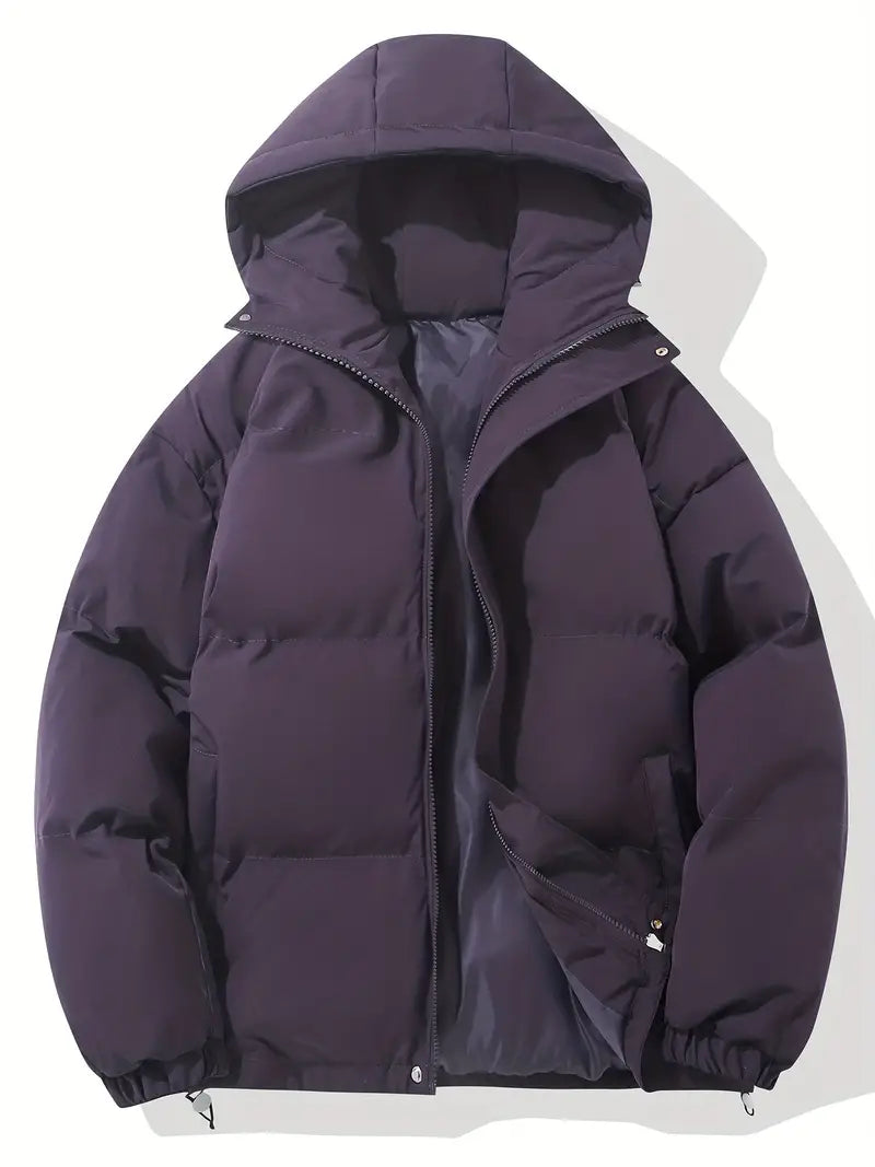 Gewatteerde winterjas voor dames van 100% polyester